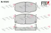 Bremsbelagsatz, Scheibenbremse Vorderachse FTE 9010525