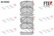 Bremsbelagsatz, Scheibenbremse FTE 9010541