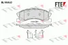 Bremsbelagsatz, Scheibenbremse Vorderachse FTE 9010542