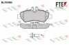Bremsbelagsatz, Scheibenbremse Hinterachse FTE 9010612
