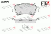 Bremsbelagsatz, Scheibenbremse FTE BL2049A3