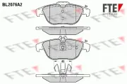 Bremsbelagsatz, Scheibenbremse FTE 9010660