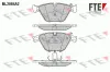 Bremsbelagsatz, Scheibenbremse Vorderachse FTE 9010668