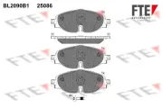 Bremsbelagsatz, Scheibenbremse FTE 9010675