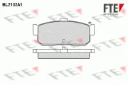 Bremsbelagsatz, Scheibenbremse Hinterachse FTE 9010682