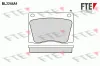 Bremsbelagsatz, Scheibenbremse Vorderachse FTE 9010695