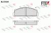 Bremsbelagsatz, Scheibenbremse Vorderachse FTE 9010696