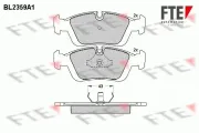 Bremsbelagsatz, Scheibenbremse FTE 9010709