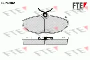 Bremsbelagsatz, Scheibenbremse Hinterachse FTE 9011042