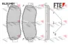 Bremsbelagsatz, Scheibenbremse Vorderachse FTE 9011088