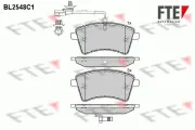 Bremsbelagsatz, Scheibenbremse FTE 9010801