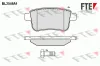 Bremsbelagsatz, Scheibenbremse Hinterachse FTE 9010802