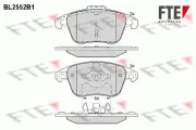 Bremsbelagsatz, Scheibenbremse Vorderachse FTE 9010806