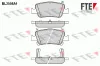 Bremsbelagsatz, Scheibenbremse Hinterachse FTE 9010810