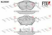Bremsbelagsatz, Scheibenbremse Vorderachse FTE 9010814