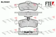 Bremsbelagsatz, Scheibenbremse Hinterachse FTE 9010815