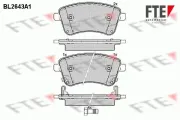 Bremsbelagsatz, Scheibenbremse FTE 9010885