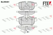 Bremsbelagsatz, Scheibenbremse Hinterachse FTE 9010902