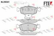 Bremsbelagsatz, Scheibenbremse FTE 9010915