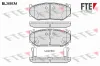 Bremsbelagsatz, Scheibenbremse Vorderachse FTE 9010925