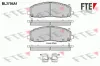 Bremsbelagsatz, Scheibenbremse Vorderachse FTE 9010930
