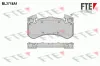 Bremsbelagsatz, Scheibenbremse Vorderachse FTE 9010943