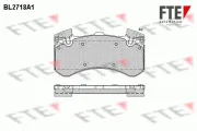 Bremsbelagsatz, Scheibenbremse Vorderachse FTE 9010943