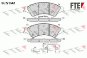 Bremsbelagsatz, Scheibenbremse FTE 9010963