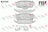 Bremsbelagsatz, Scheibenbremse Hinterachse FTE 9011070