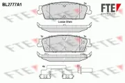 Bremsbelagsatz, Scheibenbremse FTE 9011070