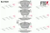 Bremsbelagsatz, Scheibenbremse Vorderachse FTE 9010980