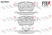 Bremsbelagsatz, Scheibenbremse FTE 9010984