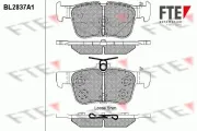 Bremsbelagsatz, Scheibenbremse FTE 9011015