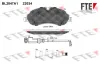 Bremsbelagsatz, Scheibenbremse Vorderachse FTE 9011023