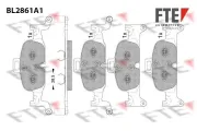 Bremsbelagsatz, Scheibenbremse FTE 9011101