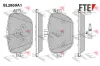 Bremsbelagsatz, Scheibenbremse Hinterachse FTE 9011109