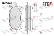 Bremsbelagsatz, Scheibenbremse FTE 9011198