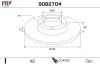 Bremsscheibe Vorderachse FTE 9082704
