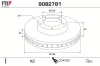 Bremsscheibe Vorderachse FTE 9082781