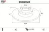 Bremsscheibe Hinterachse FTE 9082822