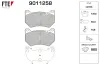 Bremsbelagsatz, Scheibenbremse Vorderachse FTE 9011258
