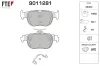 Bremsbelagsatz, Scheibenbremse Hinterachse FTE 9011281