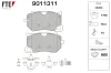 Bremsbelagsatz, Scheibenbremse Vorderachse FTE 9011311