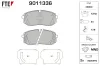 Bremsbelagsatz, Scheibenbremse Vorderachse FTE 9011336