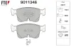 Bremsbelagsatz, Scheibenbremse Vorderachse FTE 9011346