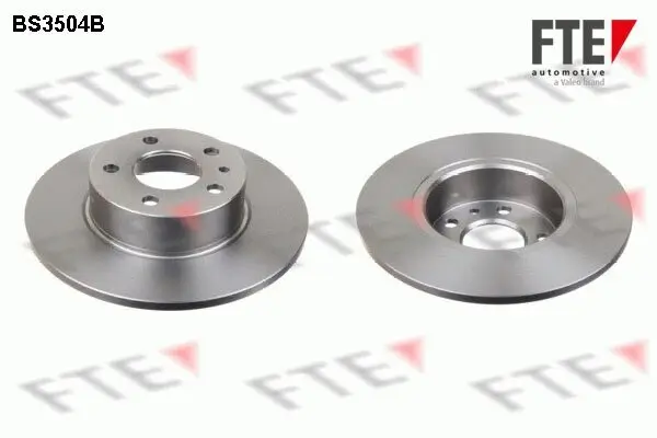Bremsscheibe Hinterachse FTE 9082017