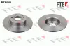 Bremsscheibe Hinterachse FTE 9082017