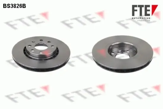 Bremsscheibe Vorderachse FTE 9082306 Bild Bremsscheibe Vorderachse FTE 9082306