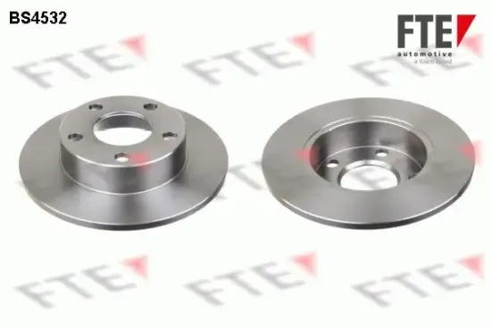 Bremsscheibe Hinterachse FTE 9072355 Bild Bremsscheibe Hinterachse FTE 9072355