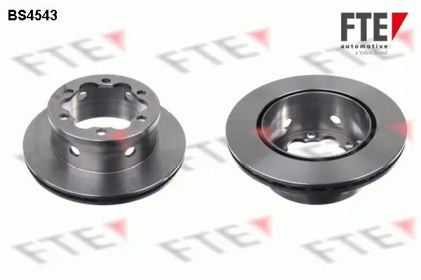 Bremsscheibe Hinterachse FTE 9071041